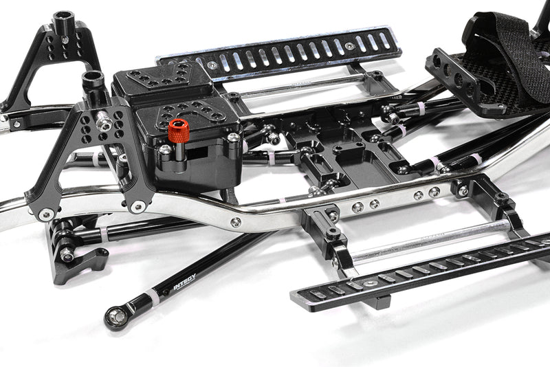 Steel Ladder Frame Chassis Kit w/ Hop-up Combo for SCX-10, Dingo, Honcho & Jeep