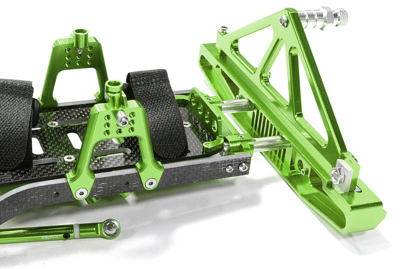 Composite Ladder Frame Chassis Kit w/ Hop-up Combo for SCX-10, Dingo Honcho Jeep