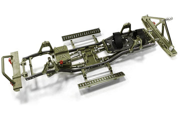 Composite Ladder Frame Chassis Kit w/ Hop-up Combo for SCX-10, Dingo Honcho Jeep