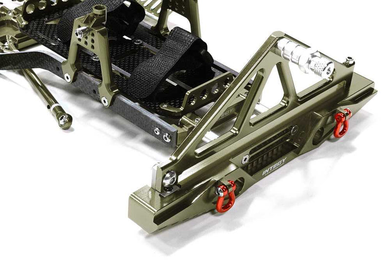 Composite Ladder Frame Chassis Kit w/ Hop-up Combo for SCX-10, Dingo Honcho Jeep