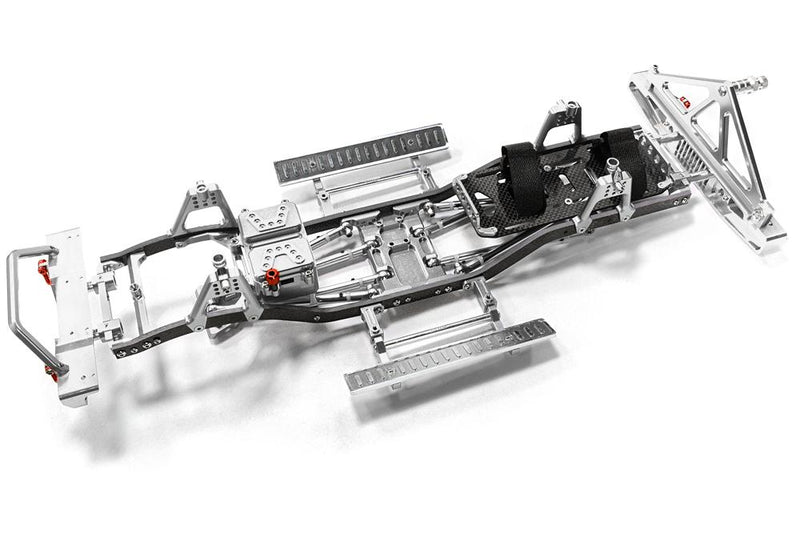 Composite Ladder Frame Chassis Kit w/ Hop-up Combo for SCX-10, Dingo Honcho Jeep