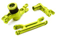 Green Billet Machined Steering Bell Crank Upgrade for Traxxas X-Maxx 4X4