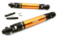 Machined Alloy Universal Drive Shafts for Traxxas 1/10 E-Revo & E-Maxx - Orange