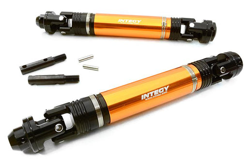 Machined Alloy Universal Drive Shafts for Traxxas 1/10 E-Revo & E-Maxx - Orange