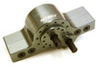 Realistic Alloy Transfer Case 13T/28T DIY Gearbox for 1/14 Trucks W=70mm