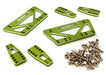 CNC Machined Chassis & Shock Mount Lift Kit for Axial 1/10 SCX-10 Scale Crawler