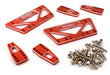 CNC Machined Chassis & Shock Mount Lift Kit for Axial 1/10 SCX-10 Scale Crawler