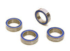 Blue Sealed 4pcs Ball Bearing 10x15x4mm for Axial 1/10 SCX-10 Scale Crawler