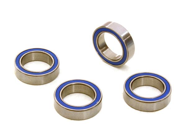 Blue Sealed 4pcs Ball Bearing 10x15x4mm for Axial 1/10 SCX-10 Scale Crawler