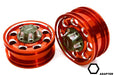 Billet Machined Alloy Front Wheel for Hex Type 1/14 Scale Trucks