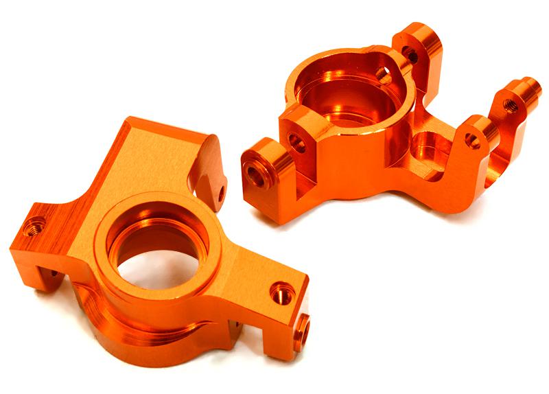 Billet Machined Alloy Front Hub Steering Blocks for Axial Yeti XL