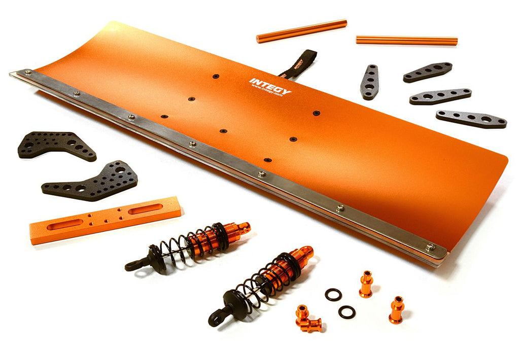 Alloy Machined Snowplow Kit for Axial 1/8 Yeti XL Rock Racer Buggy