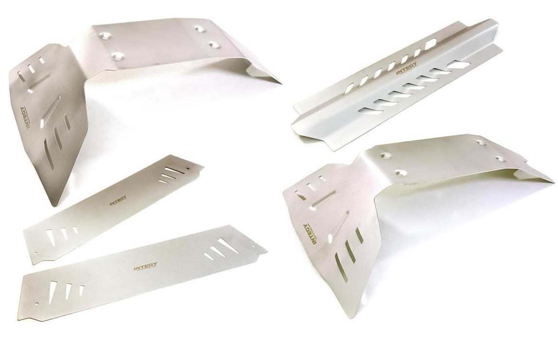 Stainless Steel Complete Skid Plate Kit for Traxxas X-Maxx 4X4