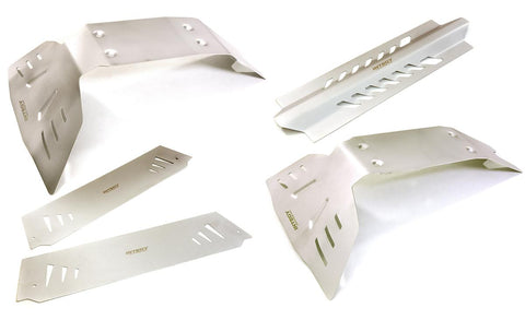 Stainless Steel Complete Skid Plate Kit for Traxxas X-Maxx 4X4