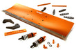 Orange Alloy Machined Snowplow Kit for Traxxas 1/10 Stampede 4X4 Slash 4X4