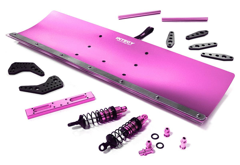Alloy Machined Snowplow Kit for Traxxas 1/10 Scale E-Maxx Brushless
