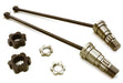 Universal Drive Shafts w/ Stub Axles (2) for Traxxas X-Maxx 4X4