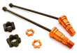 Universal Drive Shafts w/ Stub Axles (2) for Traxxas X-Maxx 4X4