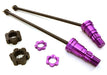 Universal Drive Shafts w/ Stub Axles (2) for Traxxas X-Maxx 4X4