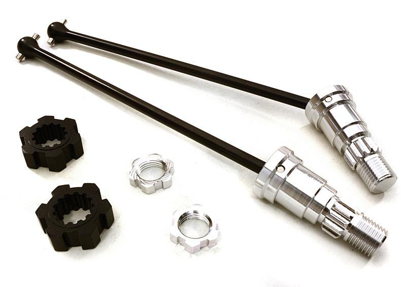 Universal Drive Shafts w/ Stub Axles (2) for Traxxas X-Maxx 4X4