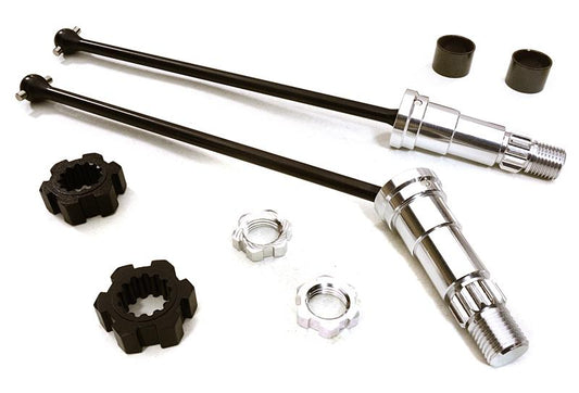 Universal Drive Shafts w/ +12mm Ext. Stub Axles (2) for Traxxas X-Maxx 4X4