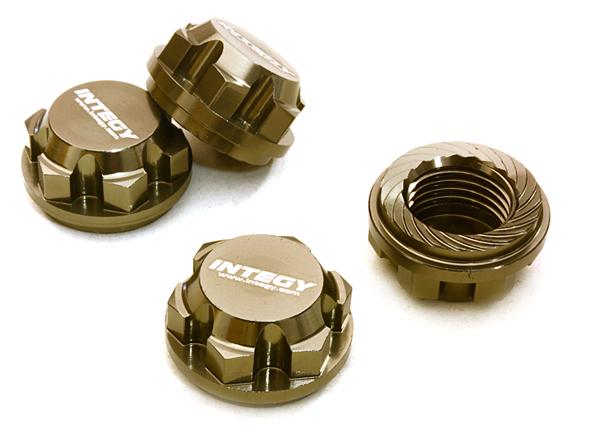 Billet Machined 17mm Hex Wheel Nuts (4) for Traxxas X-Maxx 4X4