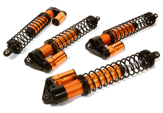 Billet Machined Piggyback Shock Set (4) for Traxxas X-Maxx 4X4