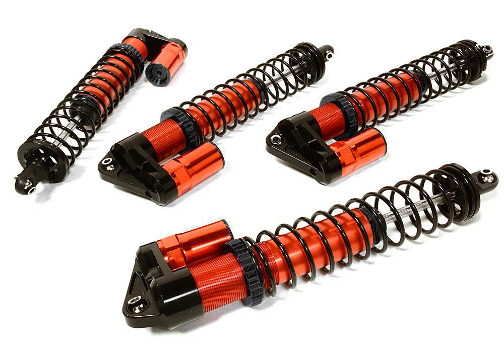 Billet Machined Piggyback Shock Set (4) for Traxxas X-Maxx 4X4