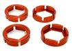 Billet Machined Wheel Hex Outer Reinforcement Ring Set(4) for Traxxas X-Maxx 4X4