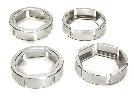 Billet Machined Wheel Hex Outer Reinforcement Ring Set(4) for Traxxas X-Maxx 4X4