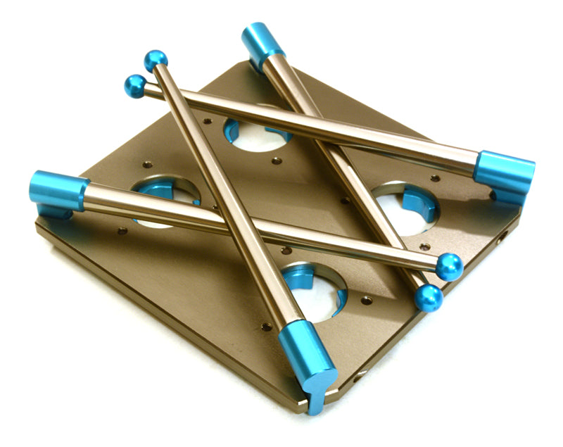 Team Workstation & Shock Rebuild Stand for Shock Size 10mm-16mm