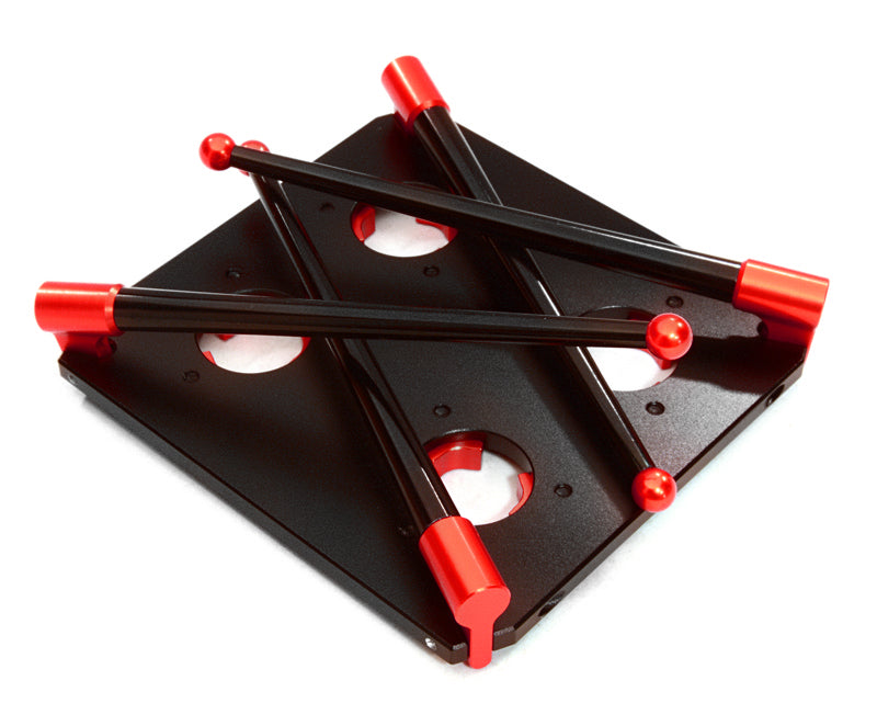 Team Workstation & Shock Rebuild Stand for Shock Size 10mm-16mm