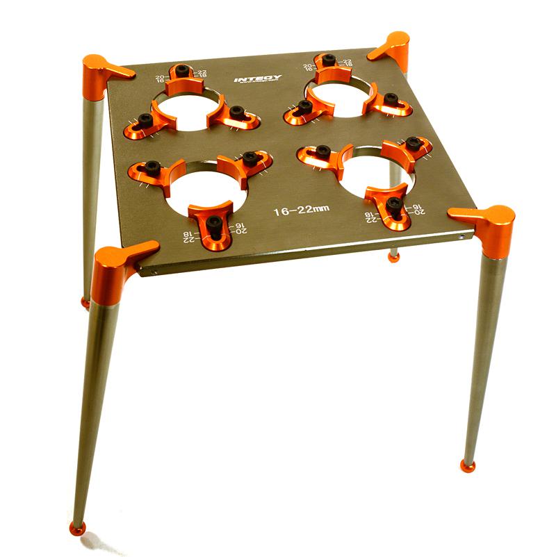 Team Workstation & Shock Rebuild Stand for Shock Size 18mm-23mm