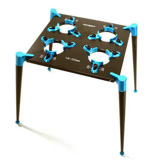 Team Workstation & Shock Rebuild Stand for Shock Size 18mm-23mm