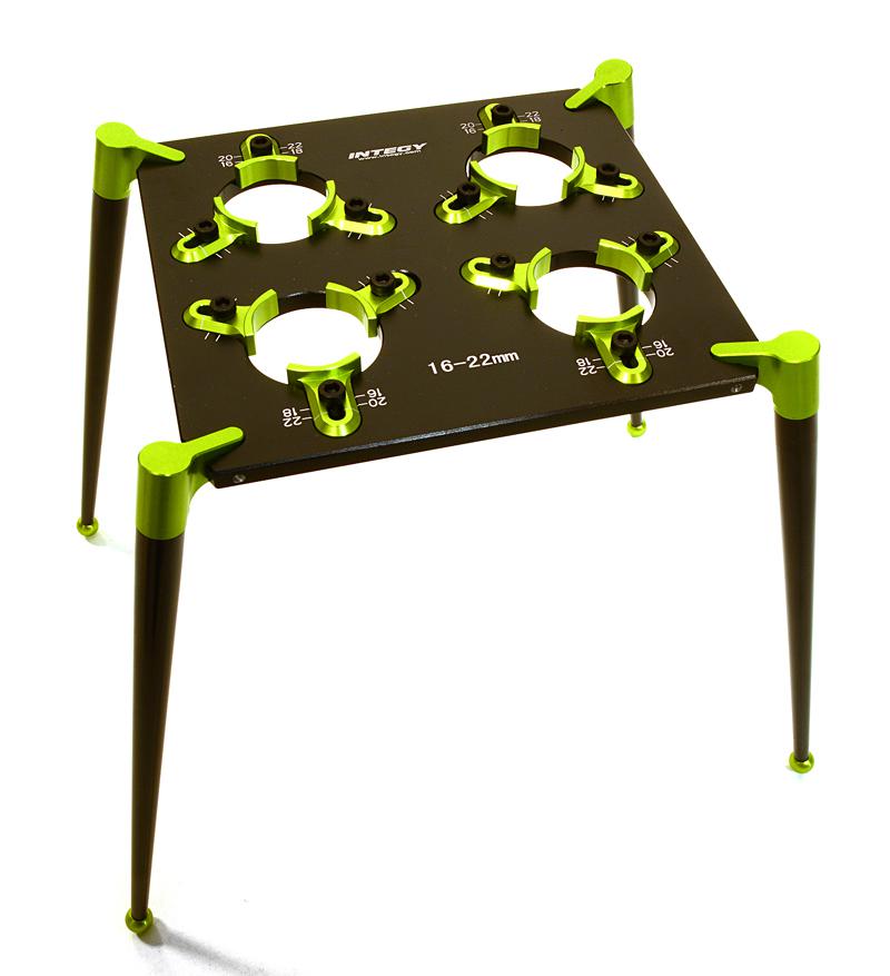 Team Workstation & Shock Rebuild Stand for Shock Size 18mm-23mm