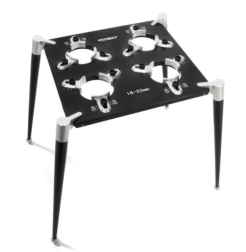 Team Workstation & Shock Rebuild Stand for Shock Size 18mm-23mm