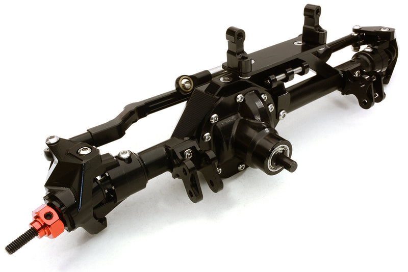 Billet Machined Complete Front Axle Assembly for Axial 1/10 RR10 Bomber 4WD