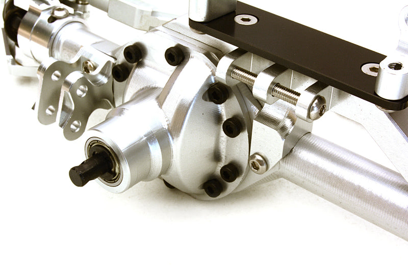 Billet Machined Complete Front Axle Assembly for Axial 1/10 RR10 Bomber 4WD