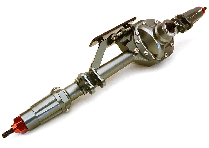 Billet Machined Complete Rear Axle Assembly for Axial 1/10 RR10 Bomber 4WD