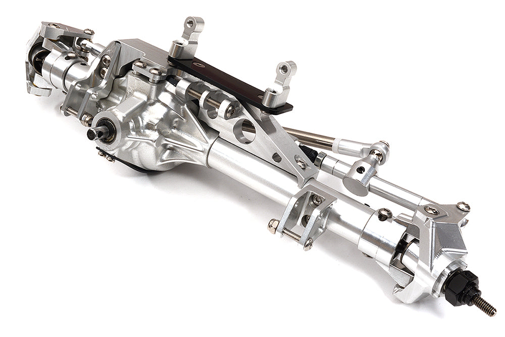 Billet Machined Complete Front Axle Assembly for Axial 1/10 RR10 Bomber 4WD