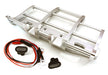 CNC Alloy Front Bumper w/ LED for Tamiya 1/14 King Hauler & Globe Liner