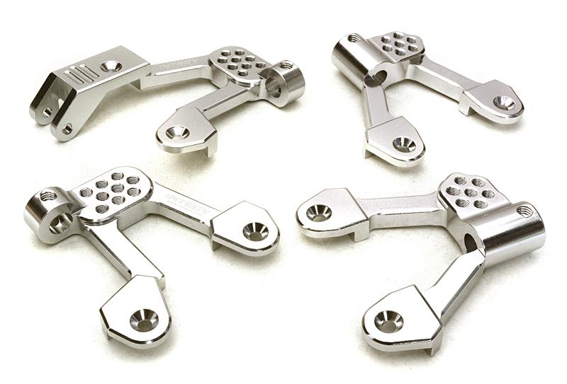 Billet Machined Alloy Shock Tower Set for Axial 1/10 SCX10 II