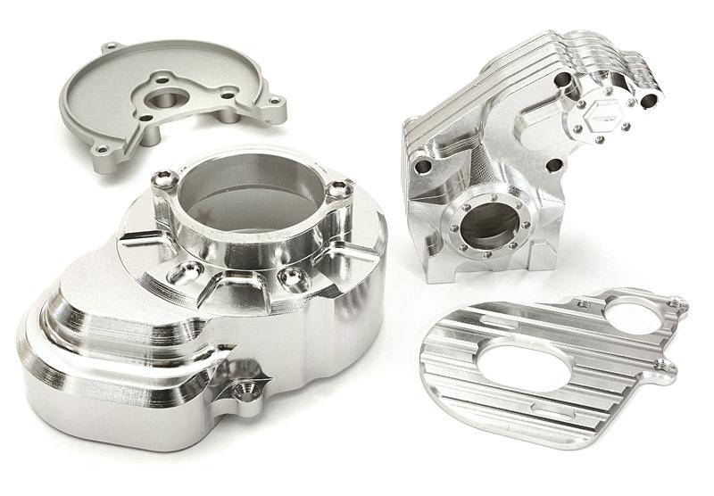 Billet Machined Alloy Main Gearbox Housing for Axial 1/10 SCX-10