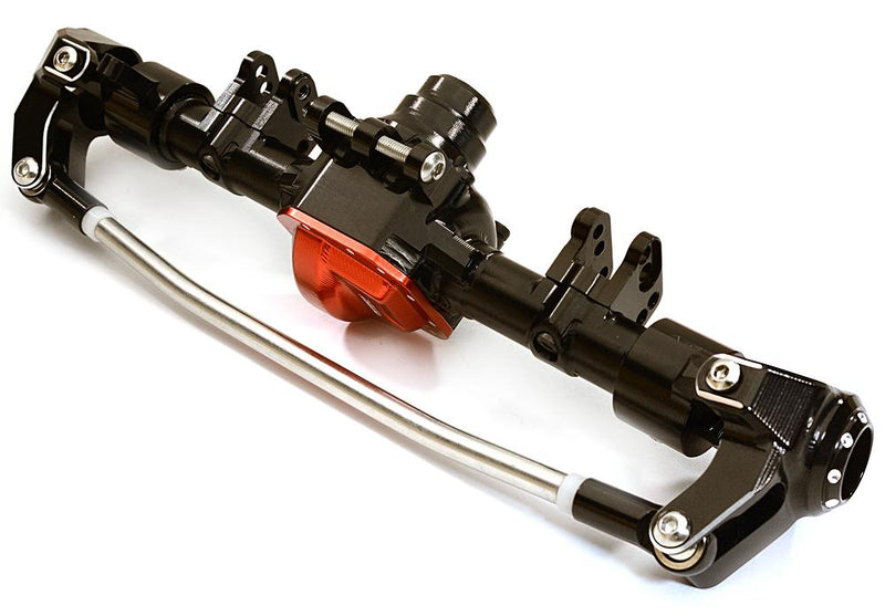 Billet Machined Complete Front Axle Housing Assembly for Axial SCX10 II 90046