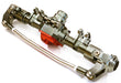 Billet Machined Complete Front Axle Housing Assembly for Axial SCX10 II 90046