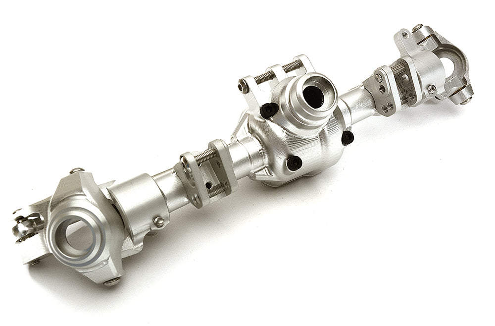 Billet Machined Complete Front Axle Housing Assembly for Axial SCX10 II 90046