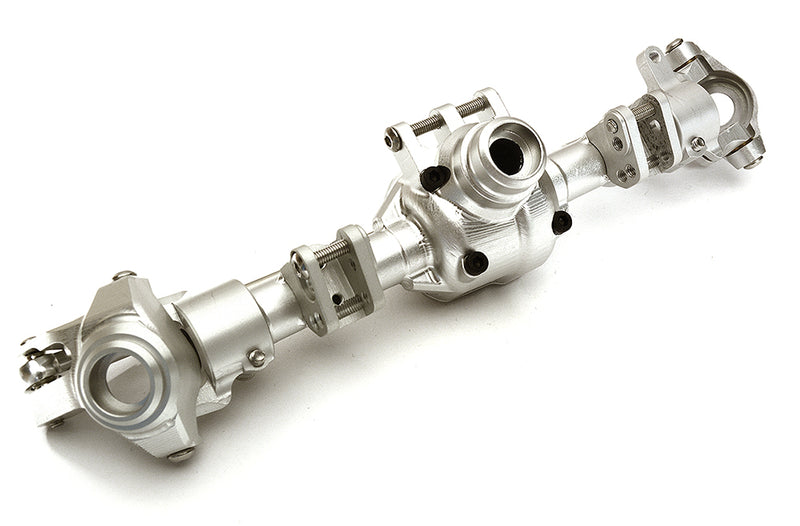 Billet Machined Complete Front Axle Housing Assembly for Axial SCX10 II 90046