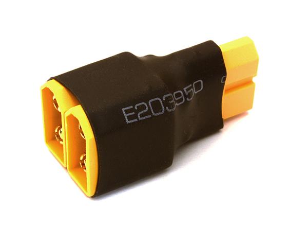 XT60 Parallel 2-Battery Connector Adapter