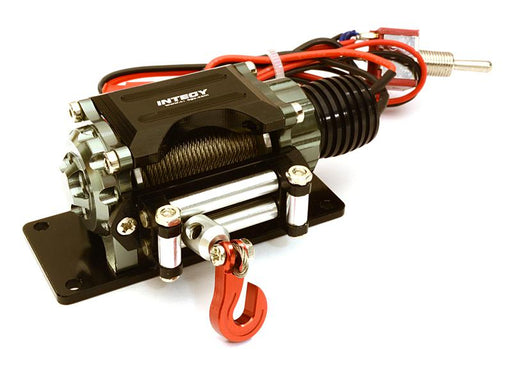 Billet Machined T3 Realistic Mega Winch for Scale Rock Crawler 1/10 Size