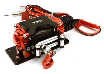 Billet Machined T3 Realistic Mega Winch for Scale Rock Crawler 1/10 Size